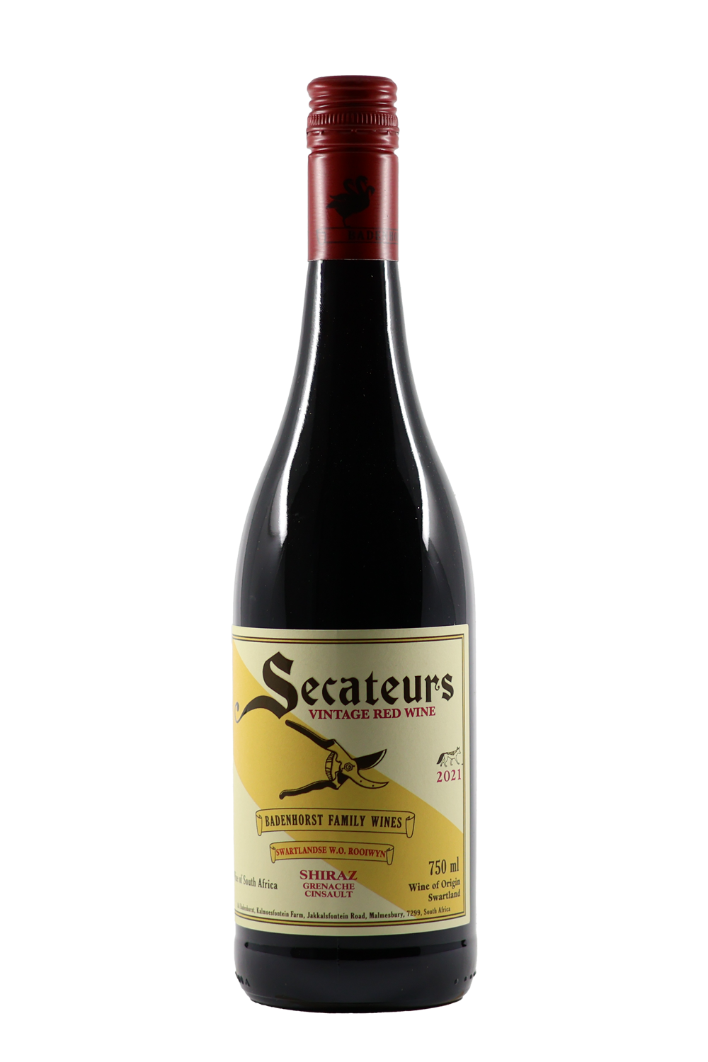 AA Badenhorst 'Secateurs' Red Blend