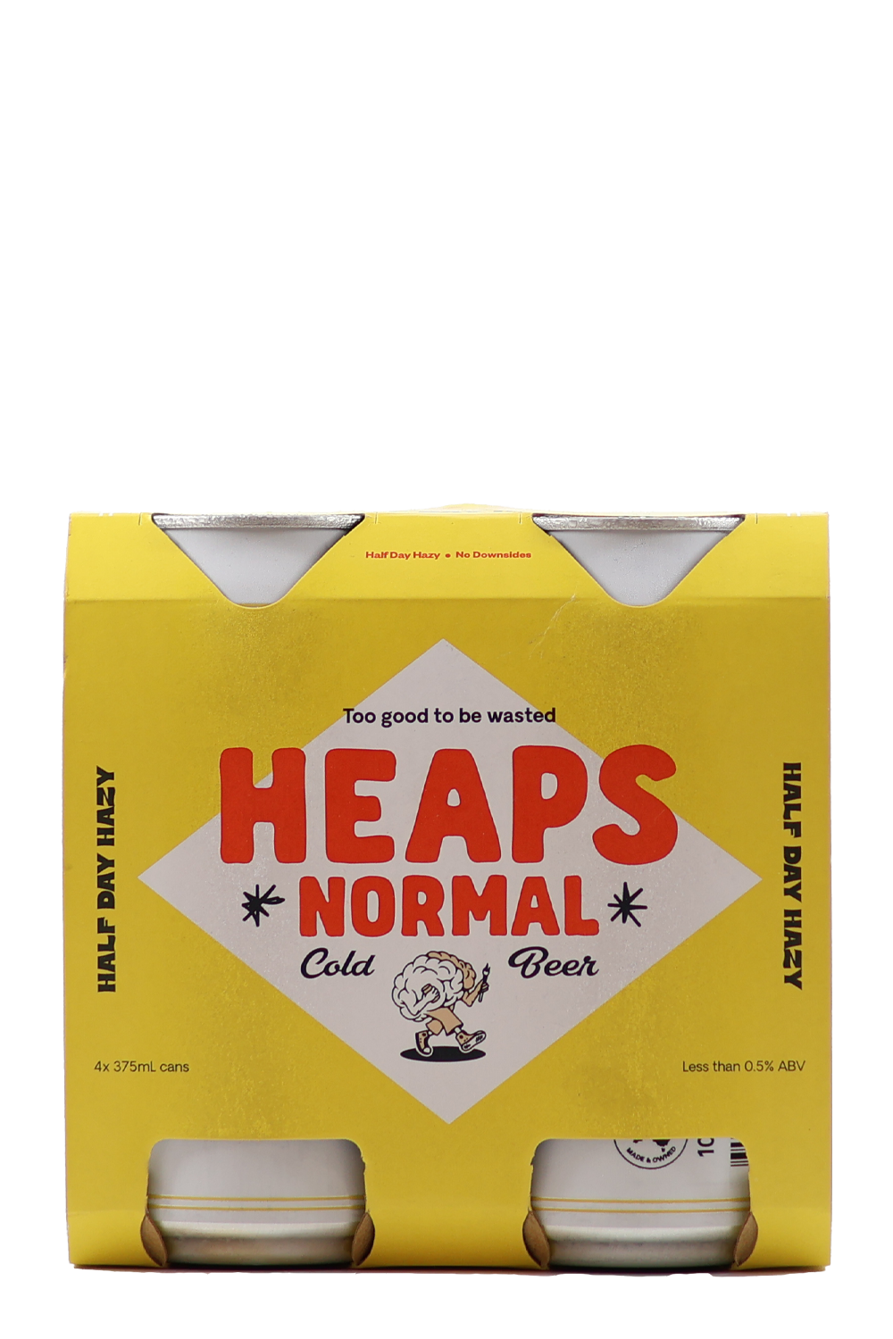 Heaps Normal Non-Alcoholic Half Day Hazy 4pk