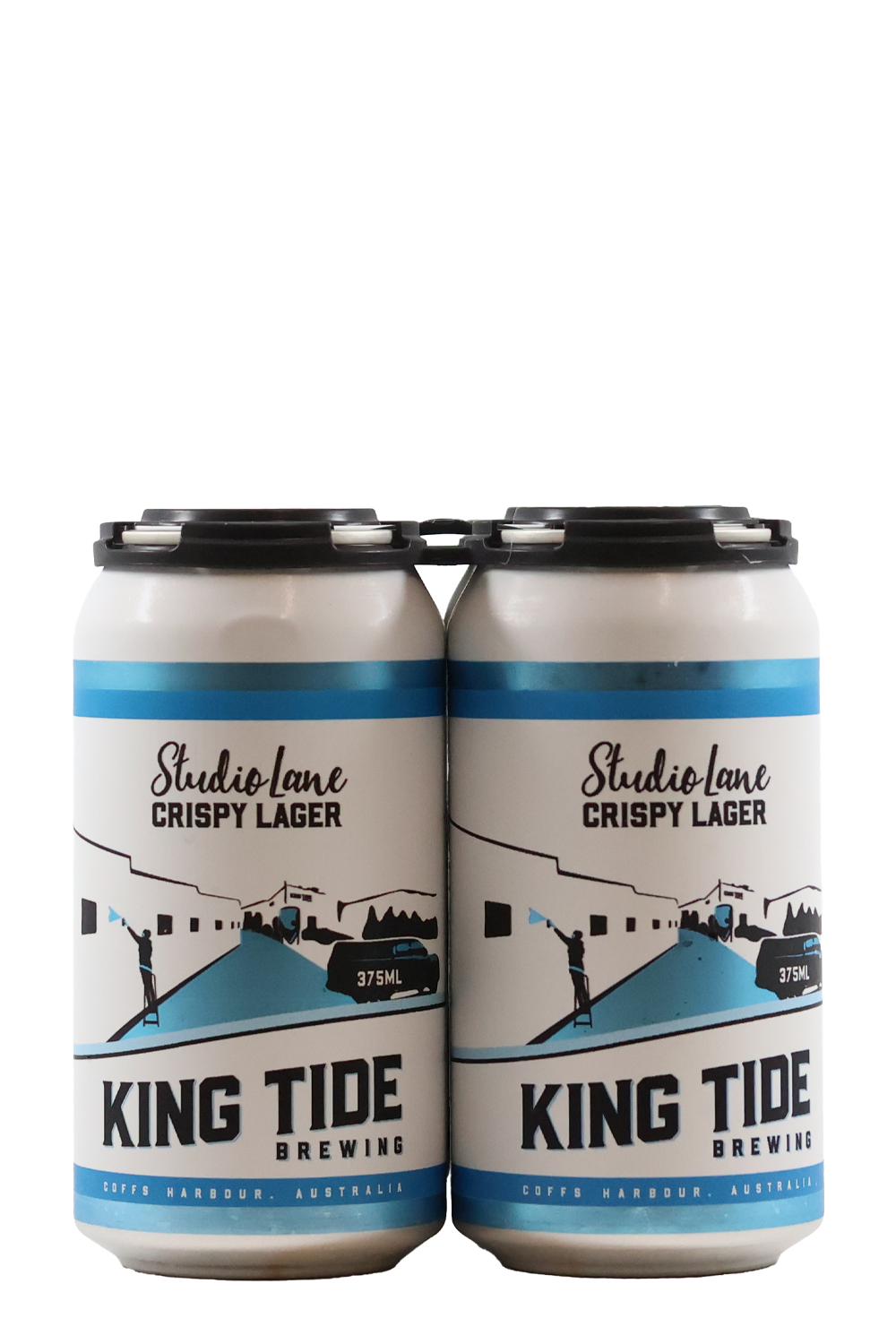 King Tide Brewing Studio Lane Crispy Lager 4pk