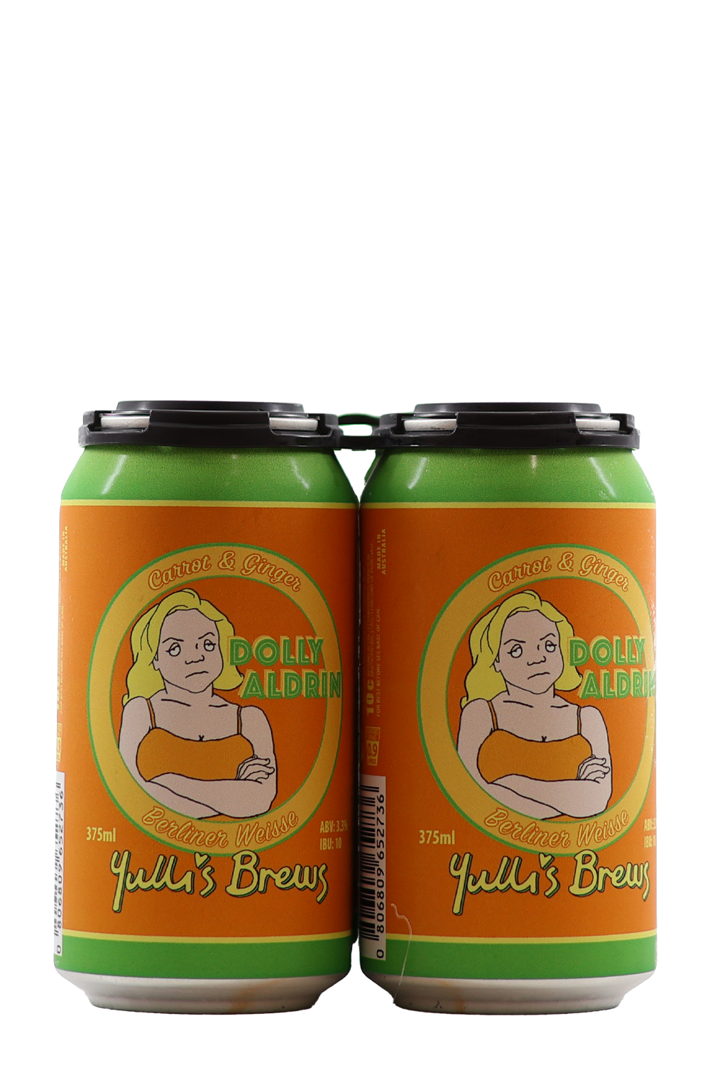 Yulli's 'Dolly Aldrin' Carrot & Ginger Berliner Weisse 4pk